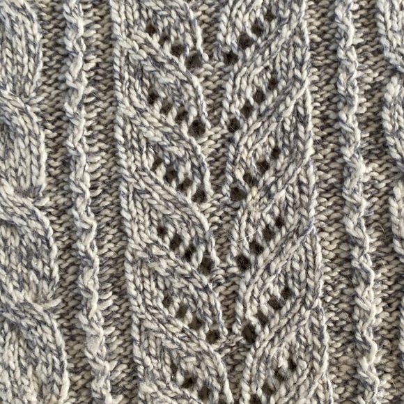 🍁Lands’ End beautiful womens medium grey very soft sweater turtleneck. - Picture 3 of 14